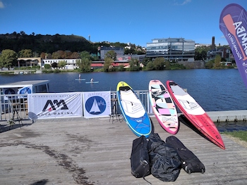 Pražská regata půjčení paddleboard na místě